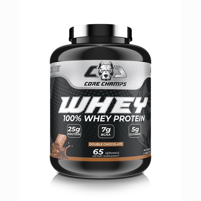 Core Champs Whey 100% Whey Protein 5lbs Double Chocolate