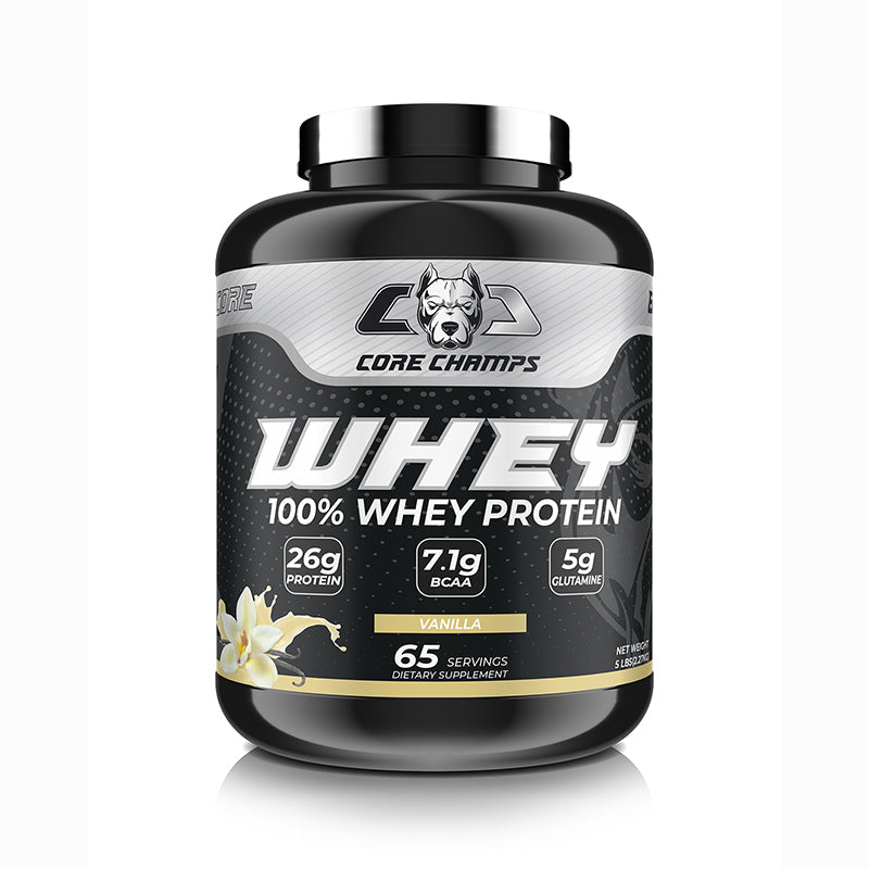 Core Champs Whey 100% Whey Protein 5lbs Vanilla