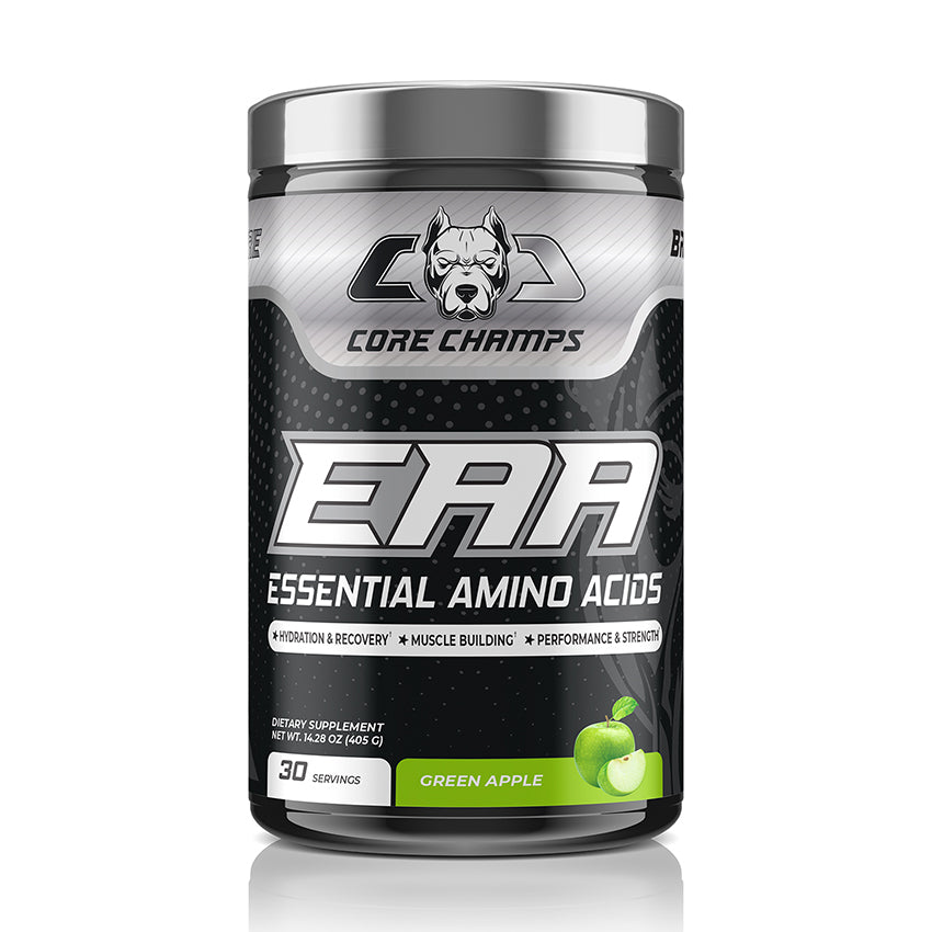 Core Champs EAA essential amino acids 30 servings Green Apple