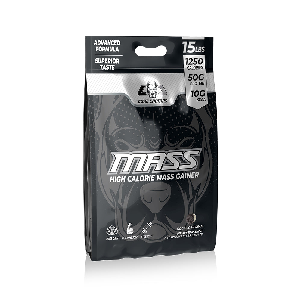 Core Champs MASS High-Calorie Mass Gainer 15lbs