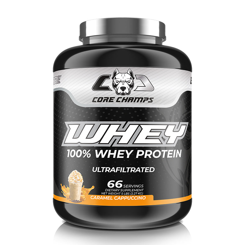 Core Champs WHEY 100% Whey Protein 5 LBS, 66 Servings