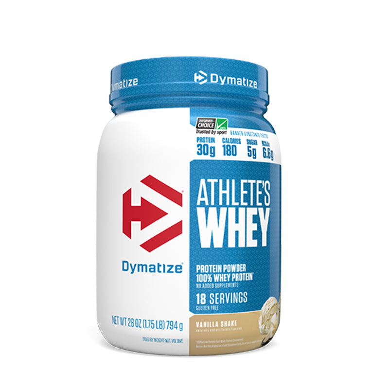 Dymatize Athlete's Whey 1.83lbs Whey Protein Vanilla Shake