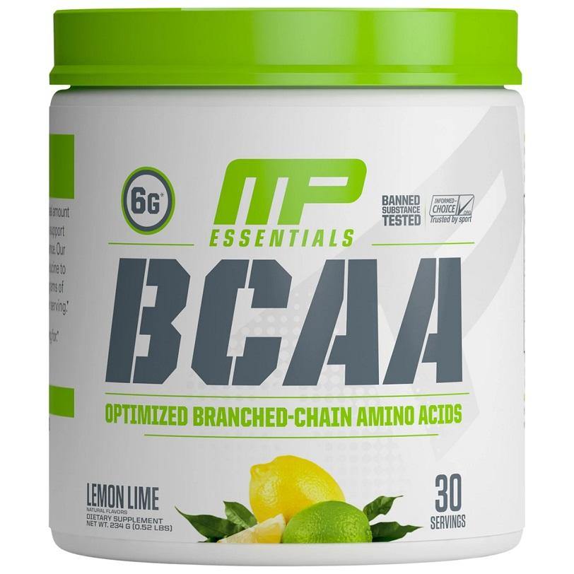 MusclePharm BCAA Essentials Powder 30 Servings Lemon Line