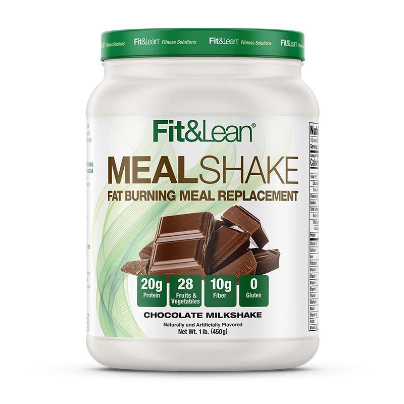 Fit&Lean Meal Shake Fat Burning Meal Replacement Chocolate Milkshake