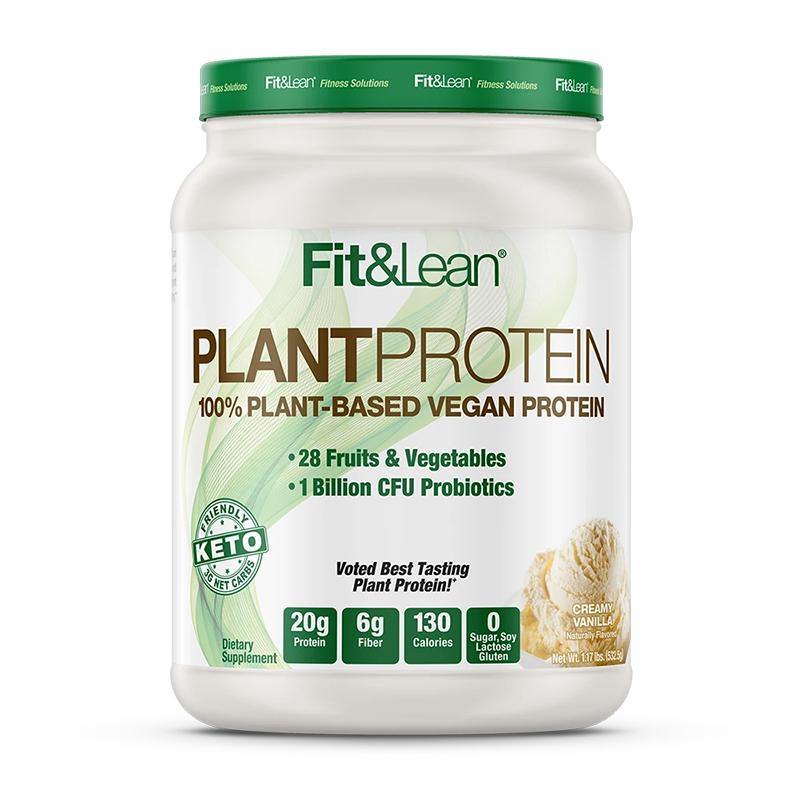 Fit&Lean 100% Plant Protein Creamy Vanilla