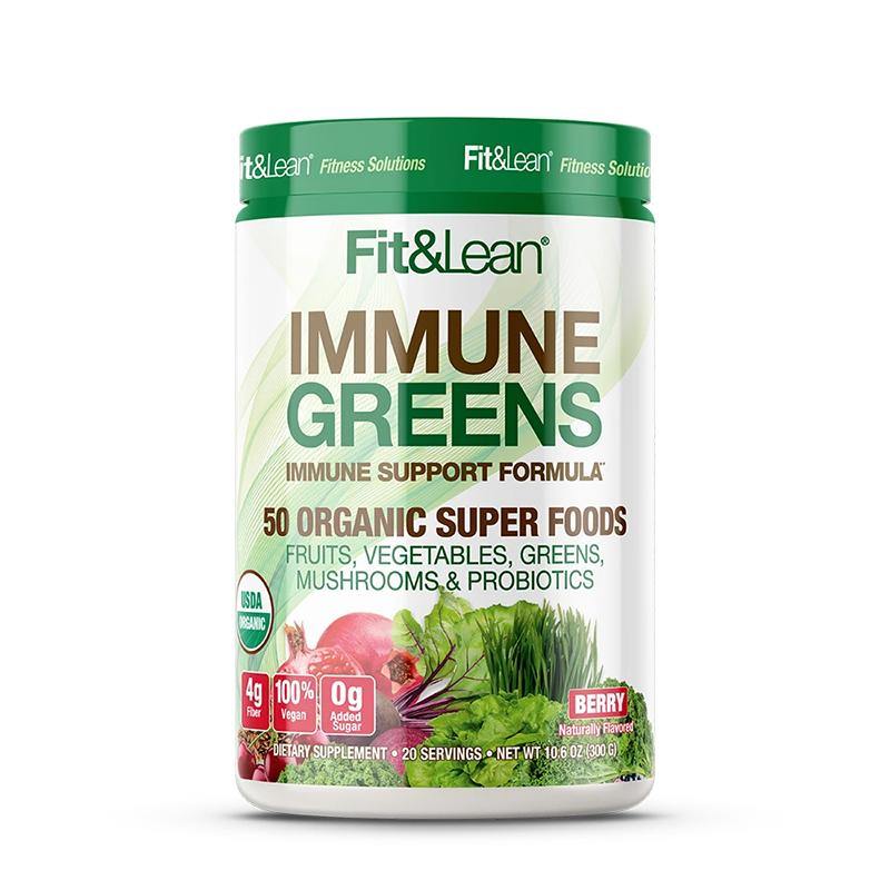 Fit&Lean Immune Green 20 Serving Berry Superfood
