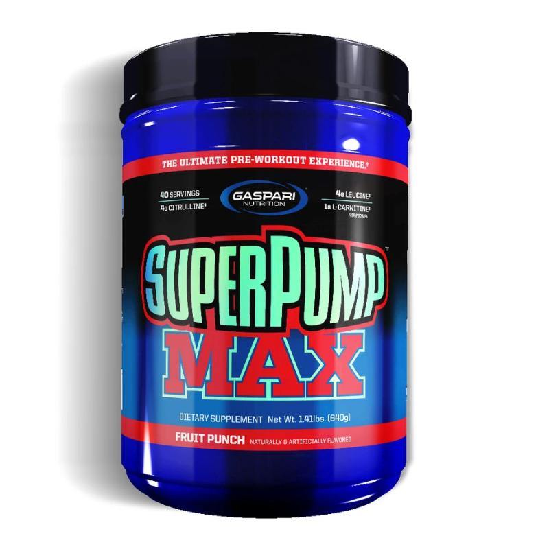 Gaspari Nutrition Superpump Max 640 gram 40 Servings Fruit Punch