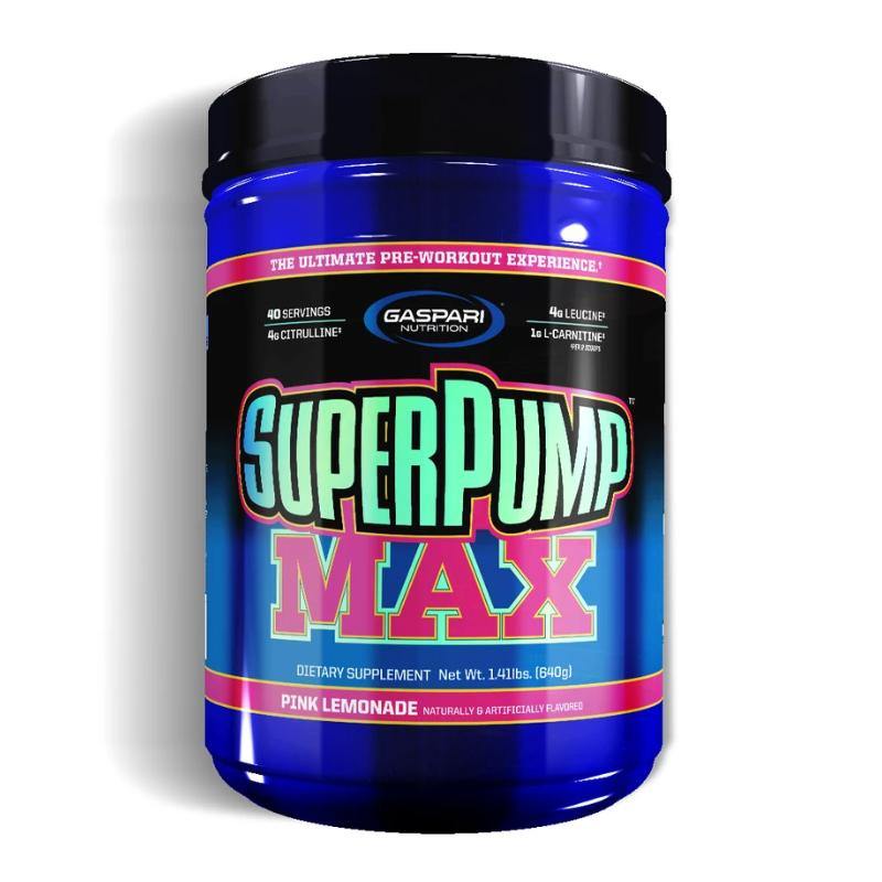 Gaspari Nutrition Superpump Max 640 gram 40 Servings Pink Lemonade