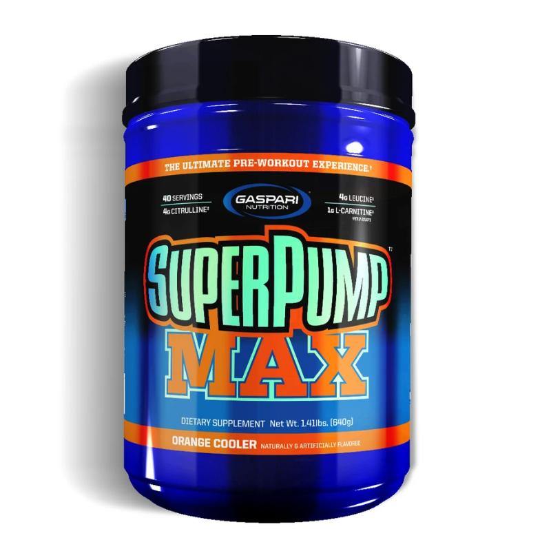 Gaspari Nutrition Superpump Max 640 gram 40 Servings Orange