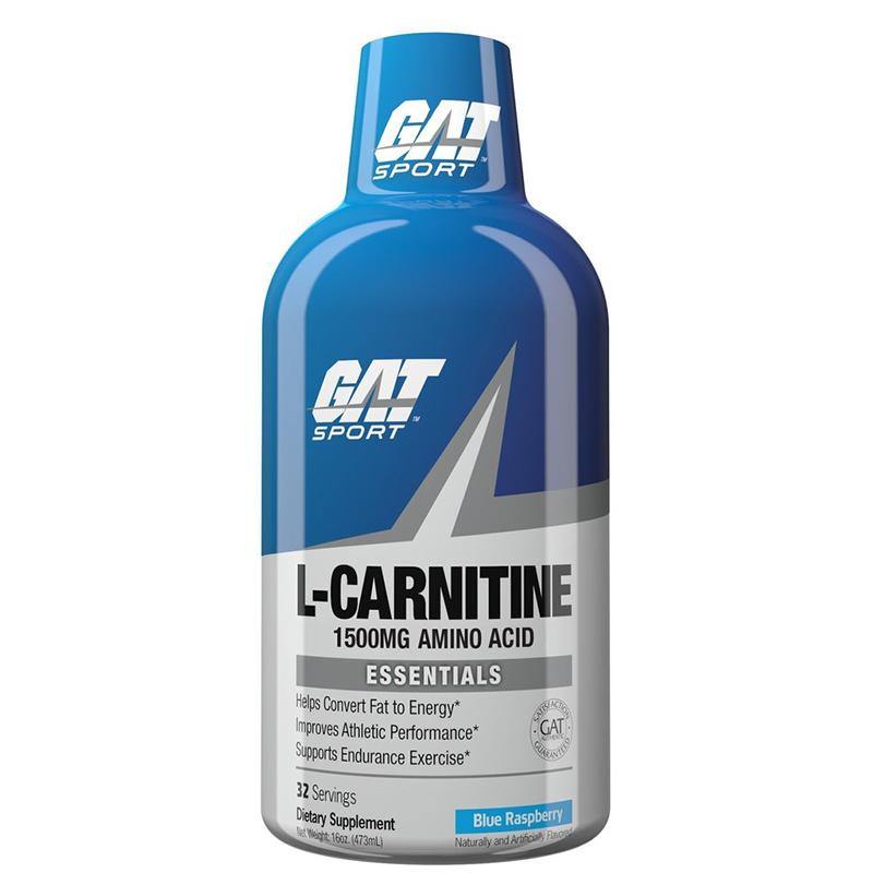 Gat Sport Essential Liquid L-Carnitine 1500 Blue Raspberry