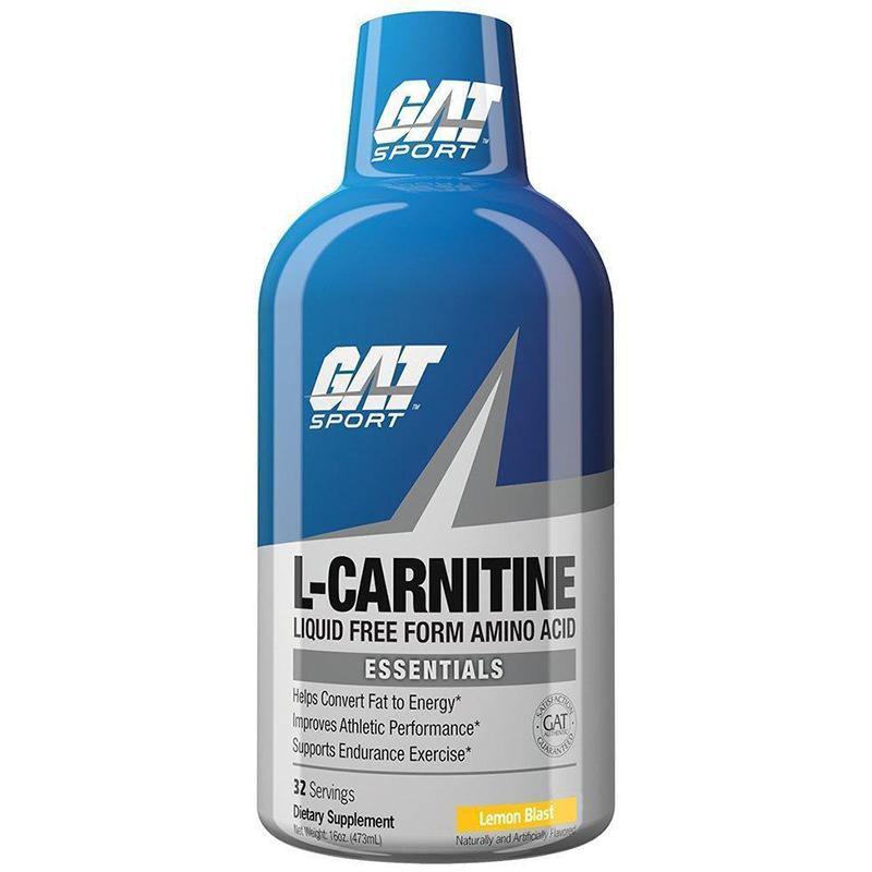 Gat Sport Essential Liquid L-Carnitine 1500 Lemon Blast