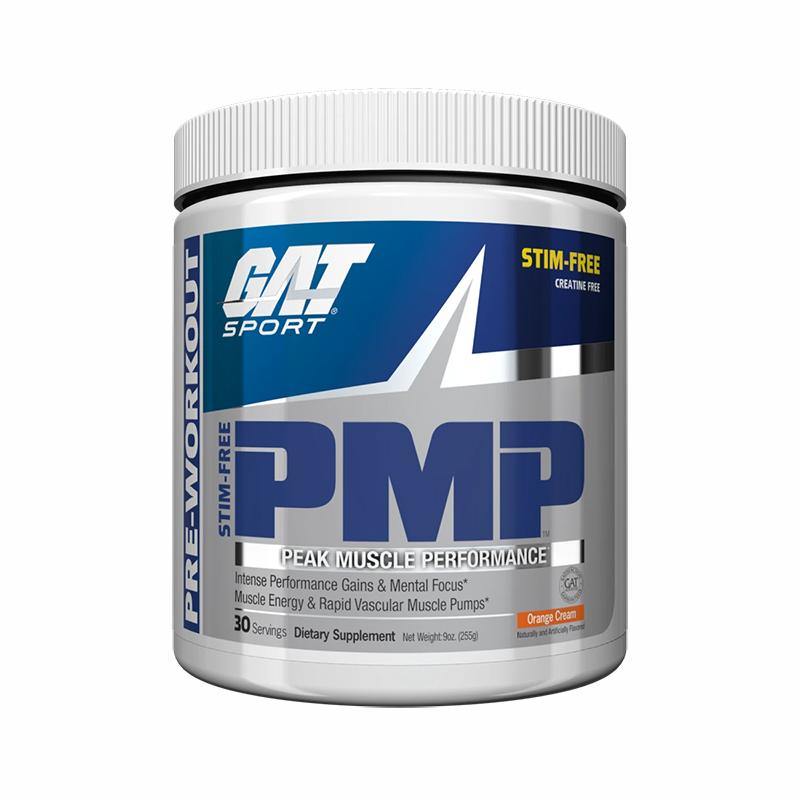 Gat Sport PMP Stim-Free pre-workout 30 Servings Orange Cream