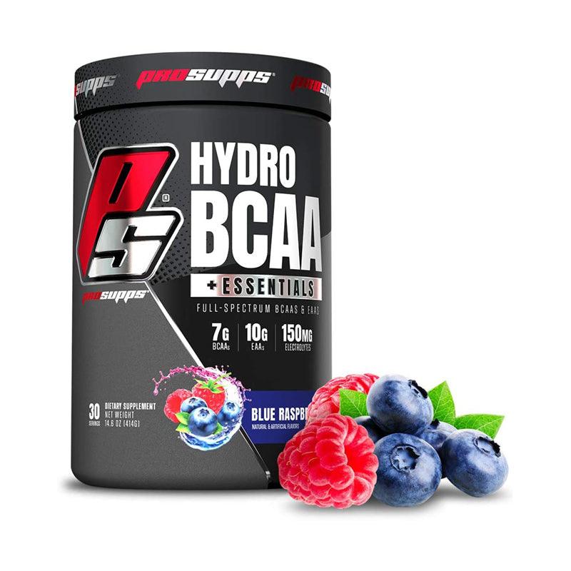 Prosupps HydroBCAA + Essentials Full Spectrum BCAA 30 Servings Blue Raspberry