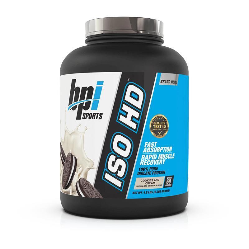 Bpi Sports ISO HD Whey Protein Isolate 5LBS Cookies & Cream