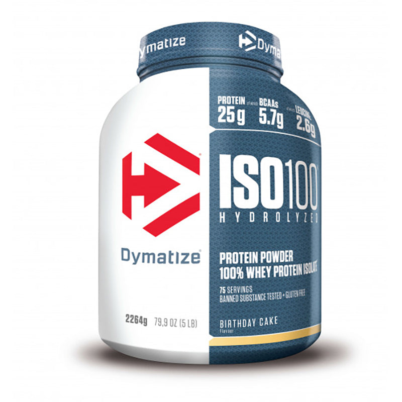 Dymatize ISO 100 Hydrolyzed Protein Powder 5 lbs Europe Version