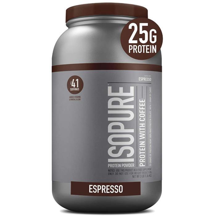Nature Best Isopure Zero Carb 3lbs Coffee Espresso