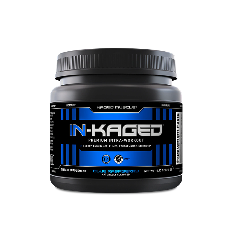 Kaged Muscle In-Kaged Intra-Workout 20 Servings Blue Raspberry