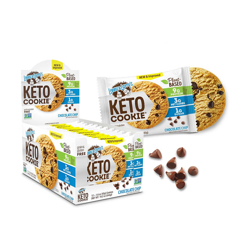 Lenny & Larry's Keto Cookies - Box of 12 Cookie Chocolate Chip