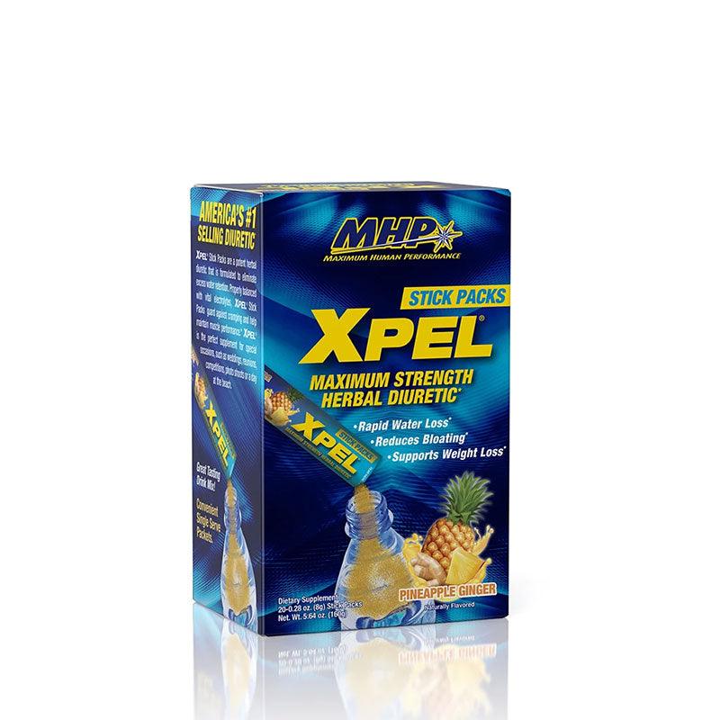 MHP Xpel Herbal-diuretic 20 packs Pineapple Ginger