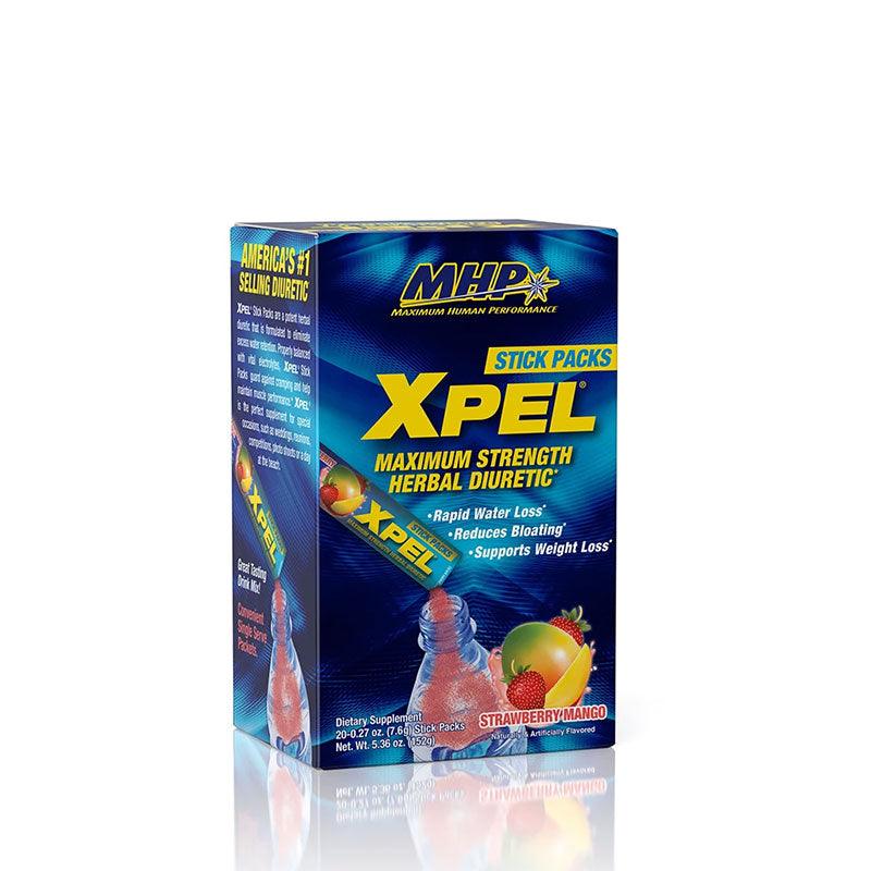 MHP Xpel Herbal-diuretic 20 packs Strawberry Mango