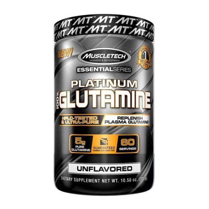 MUSCLE TECH PLATINUM GLUTAMINE 300G freeshipping - JNK Nutrition