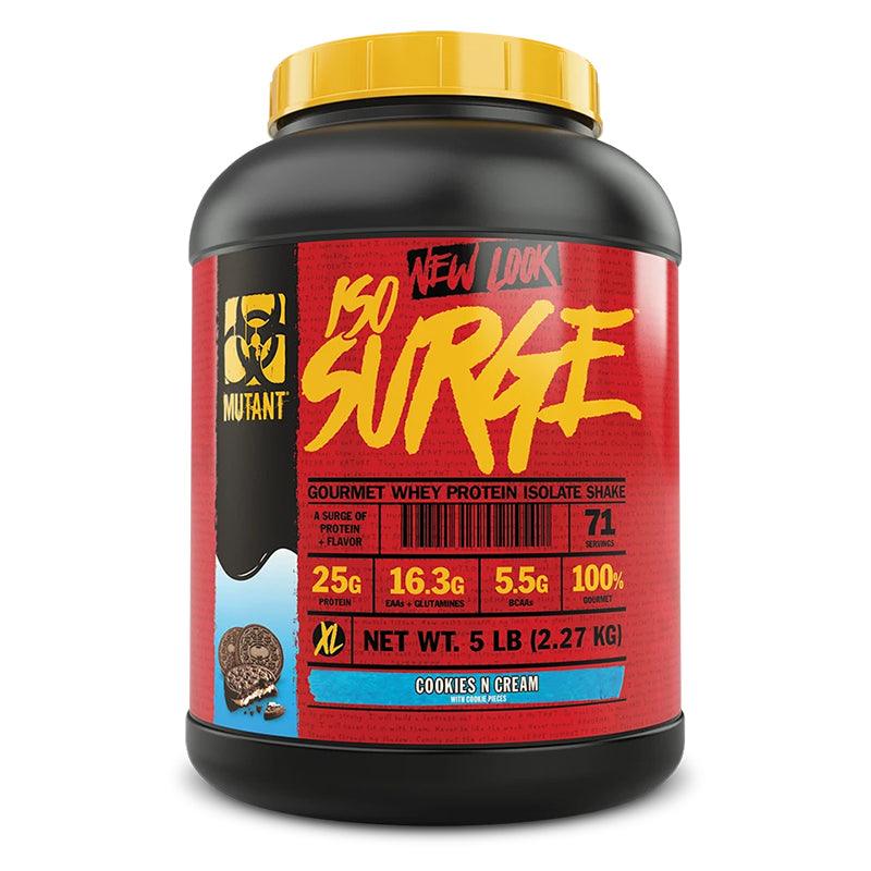 Mutant ISO Surge Whey Protein Isolate 5lbs Cookies & Cream