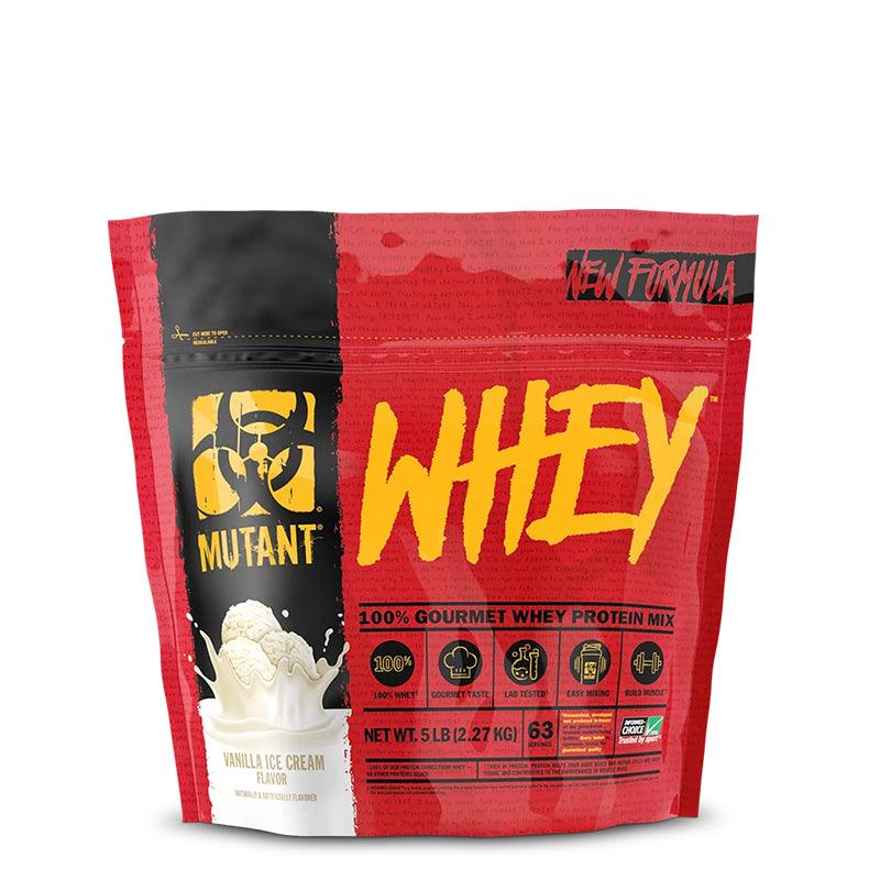 Mutant Whey 100% Whey Protein 5 lbs Vanilla Ice Cream