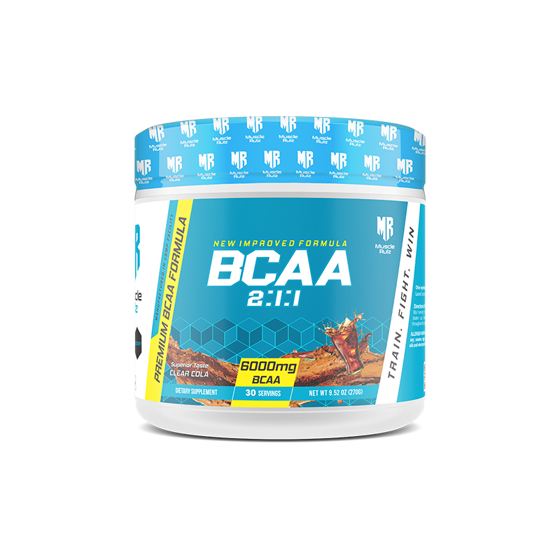 تركيبة جديدة ومحسنة من Muscle Rulz BCAA 2:1:1 - 30 وجبة