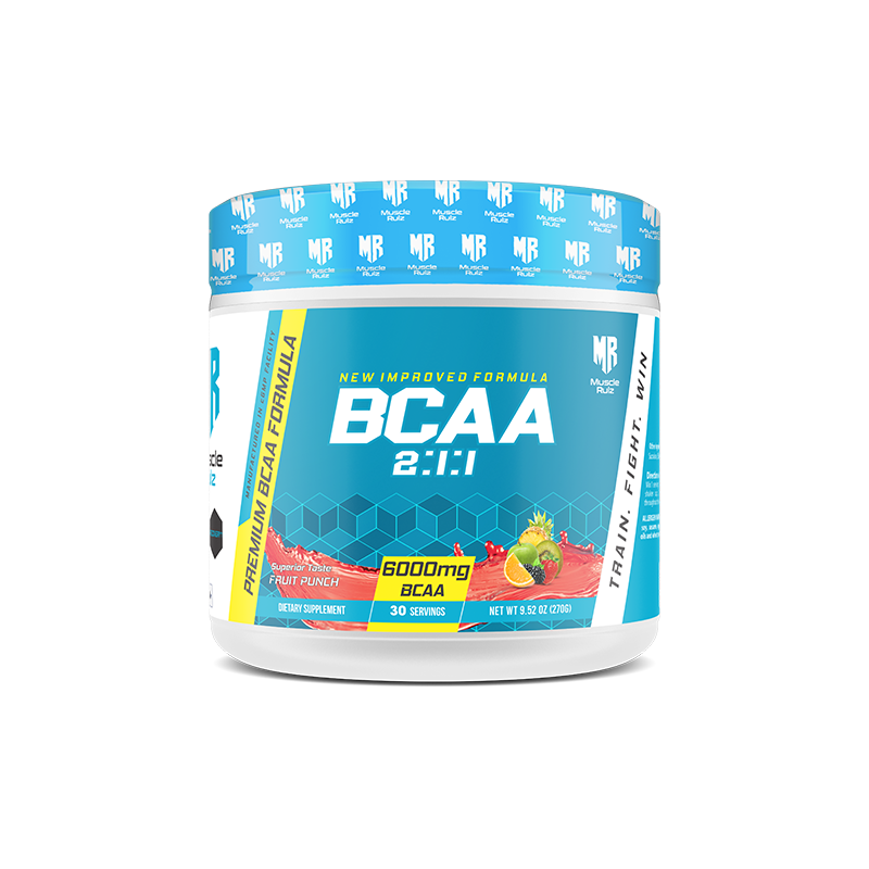 تركيبة جديدة ومحسنة من Muscle Rulz BCAA 2:1:1 - 30 وجبة