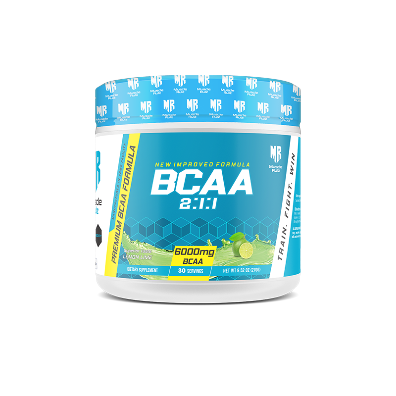 تركيبة جديدة ومحسنة من Muscle Rulz BCAA 2:1:1 - 30 وجبة