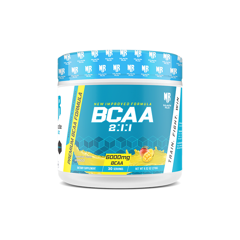 تركيبة جديدة ومحسنة من Muscle Rulz BCAA 2:1:1 - 30 وجبة