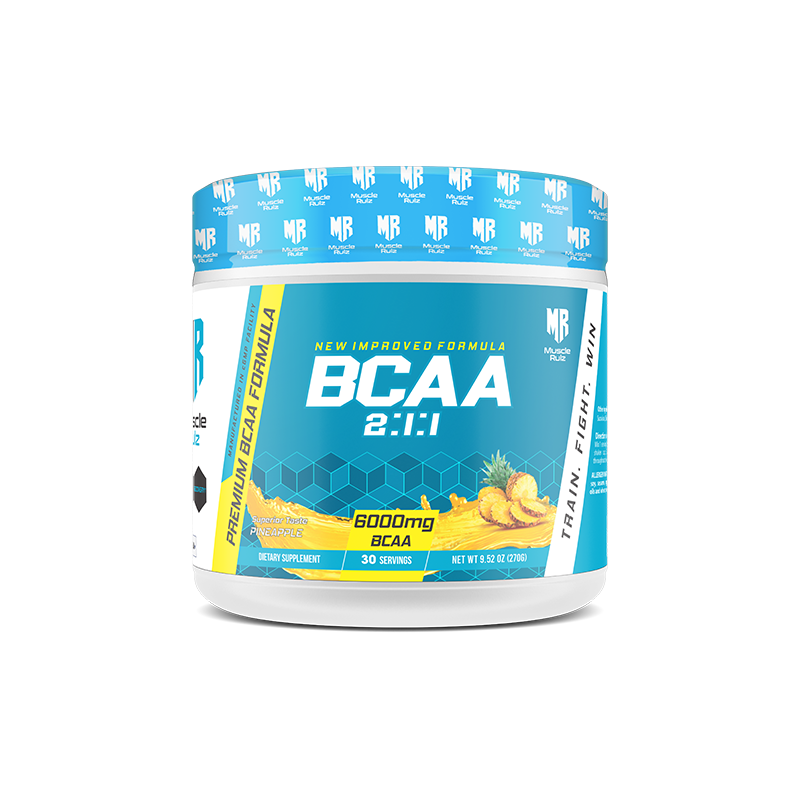 تركيبة جديدة ومحسنة من Muscle Rulz BCAA 2:1:1 - 30 وجبة