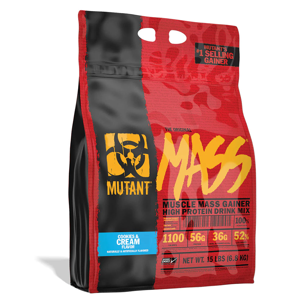 Mutant Mass 15 lbs Mass Gainer High Protein Drink Mix