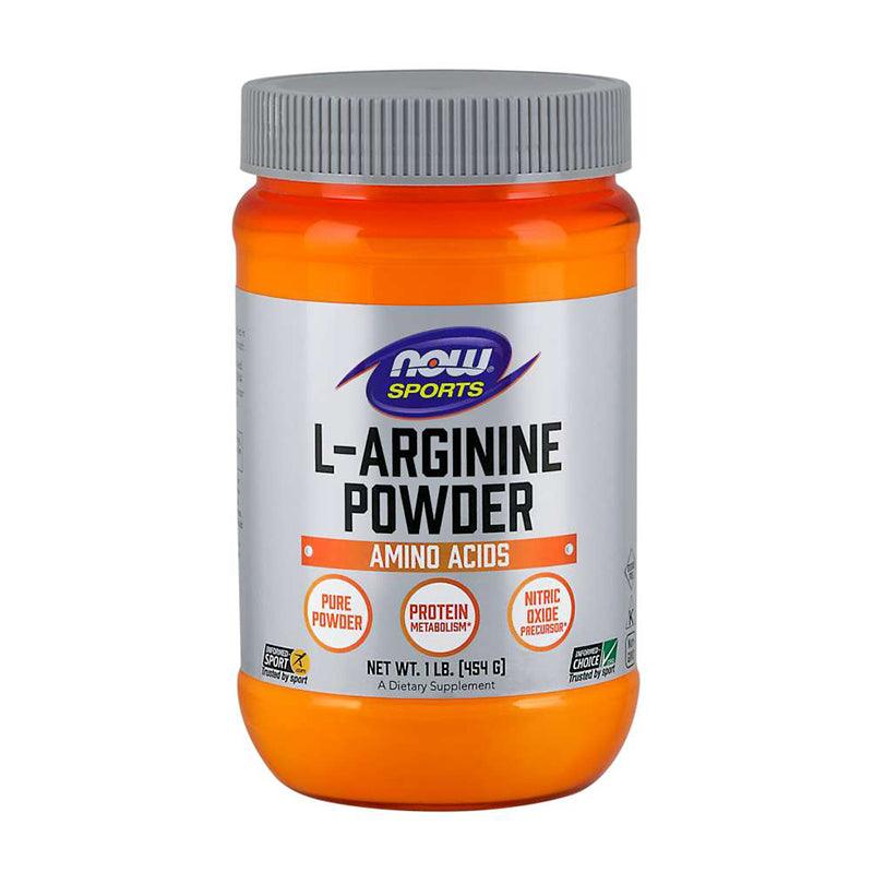 NOW Sports L-Arginine Powder 1 lb Arginine Powder