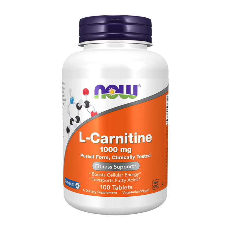 NOW L-Carnitine 1000 mg 100 Tablets