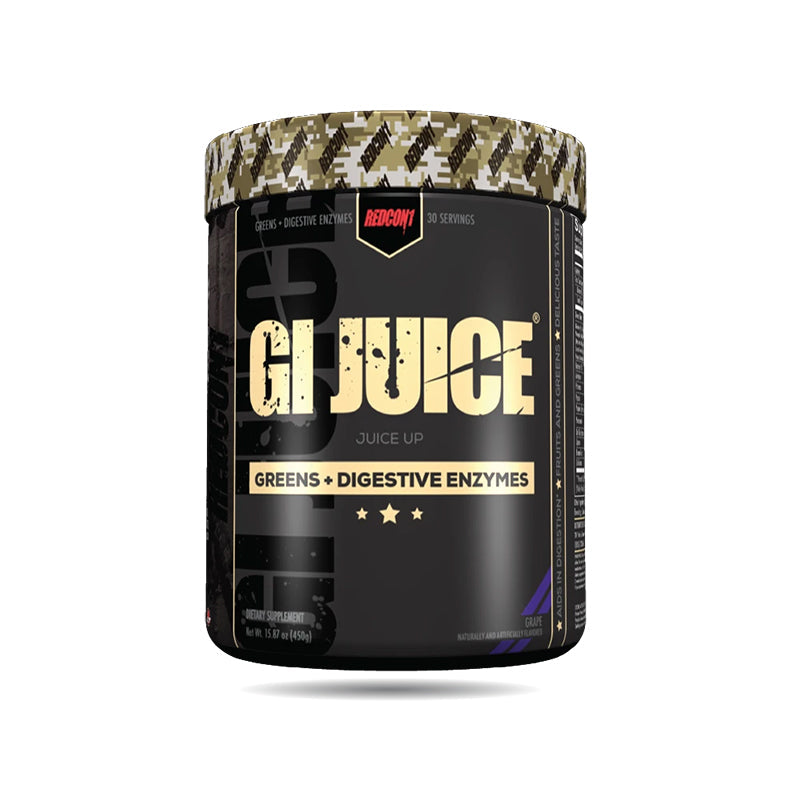 Redcon1 GI Juice Greens + Digestive Enzymes 30 Servings Grape