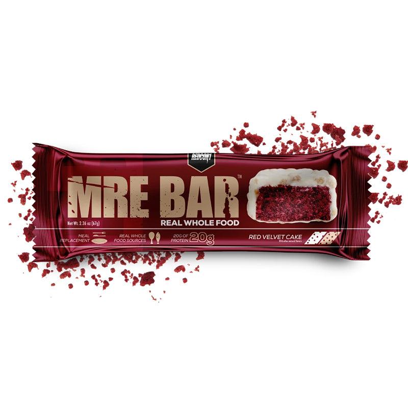 Redcon1 MRE Bar Real Whole Food Pack of 12 Bar German Chocolate Cake