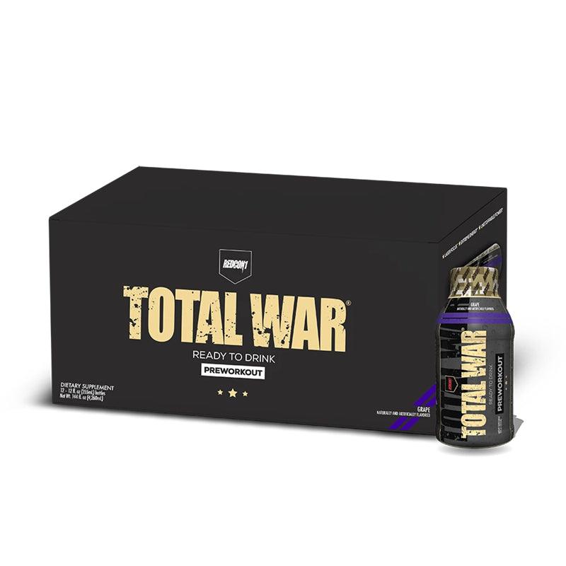 Redcon1 Total War RTD Pre-workout Pack of 12 Grape