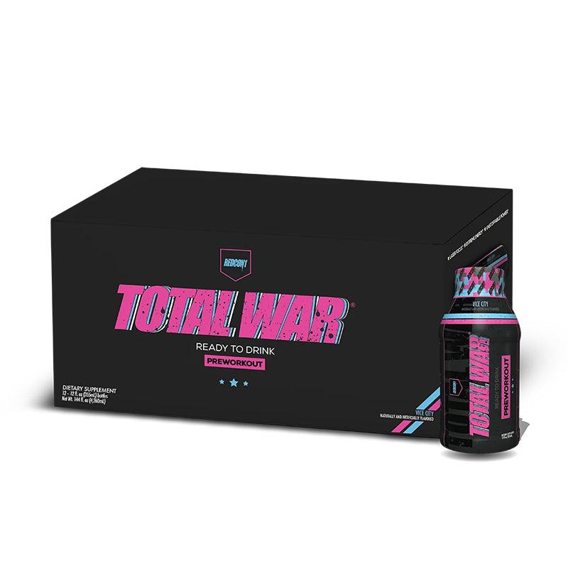 Redcon1 Total War RTD Pre-workout Pack of 12 Vice City Series