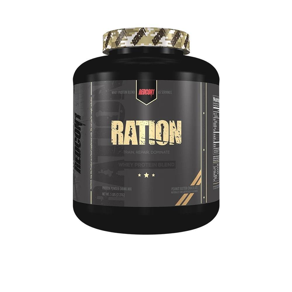 Redcon1 Ration Whey Protein 65 Servings Peanut Butter Chocolate