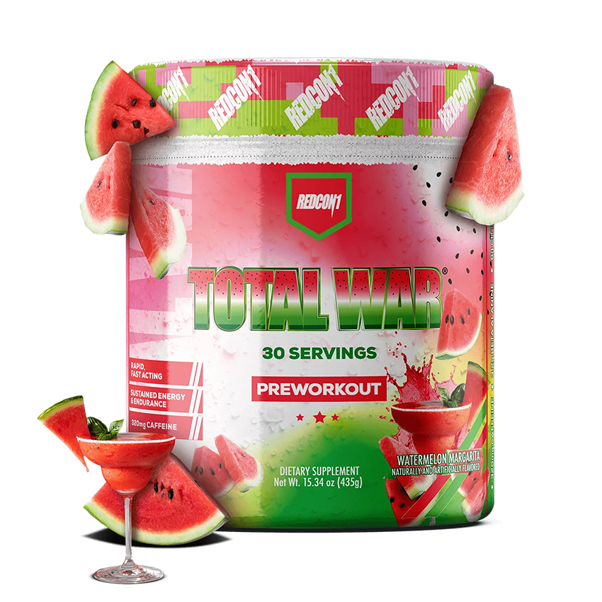 Redcon1 Total War 30 Servings pre-workout Watermelon Margarita