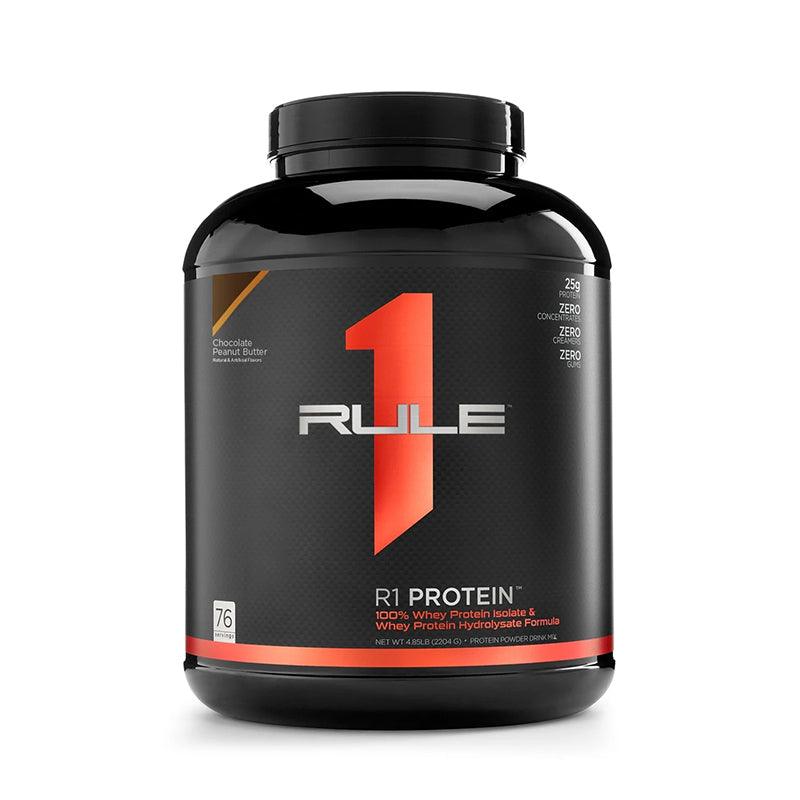 Ruleone R1 Isolate 100% Whey Protein Isolate 5lbs Chocolate Peanut Butter