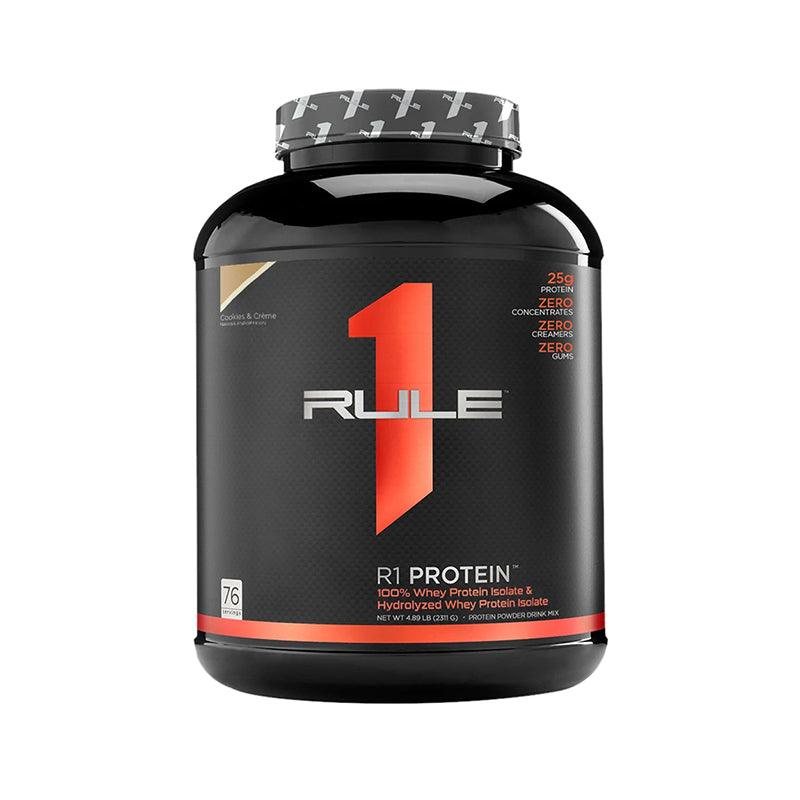 Ruleone R1 Isolate 100% Whey Protein Isolate 5lbs Cookies & Cream