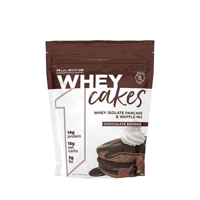 Ruleone Whey Cakes Whey Isolate Pancake 12 servings Chocolate Brownie