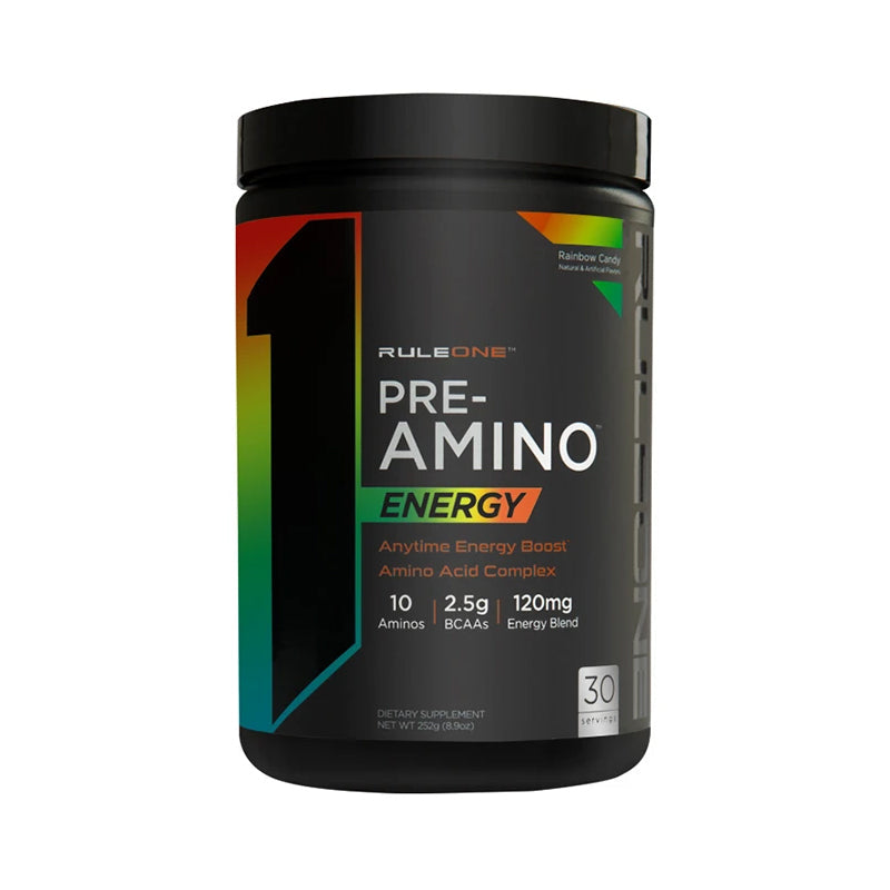 Ruleone Pre-Amino Energy 30 Servings Rainbow Candy