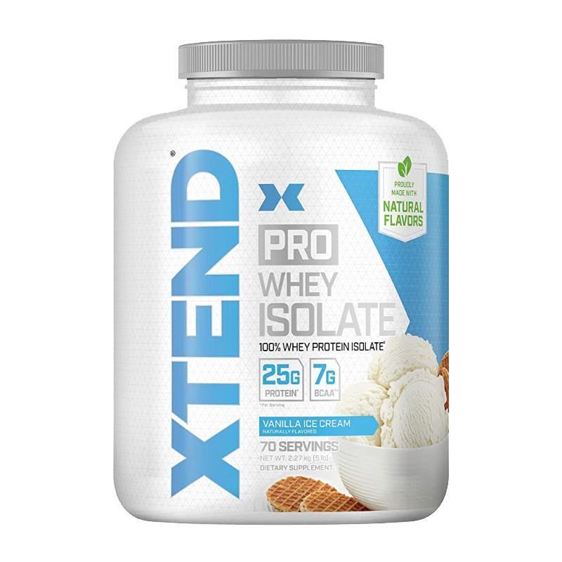 Scivation Xtend X Pro Whey Isolate 100% Whey Protein Isolate 5lbs Vanilla Ice Cream