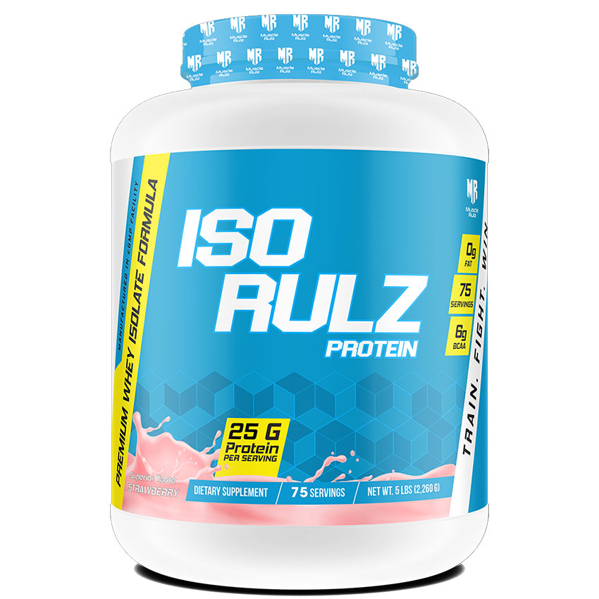 Muscle Rulz ISORULZ 5lbs Whey Protein Isolate