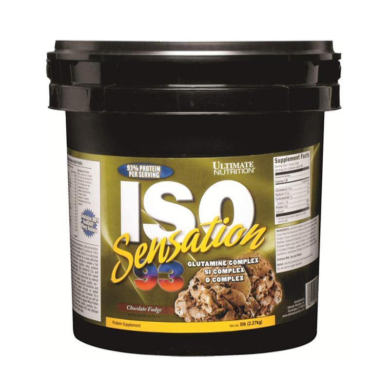 Ultimate Nutrition ISO Sensation 93 5lbs Chocolate Fudge