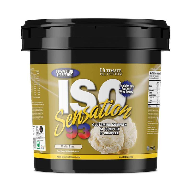 Ultimate Nutrition ISO Sensation 93 5lbs Vanilla Bean
