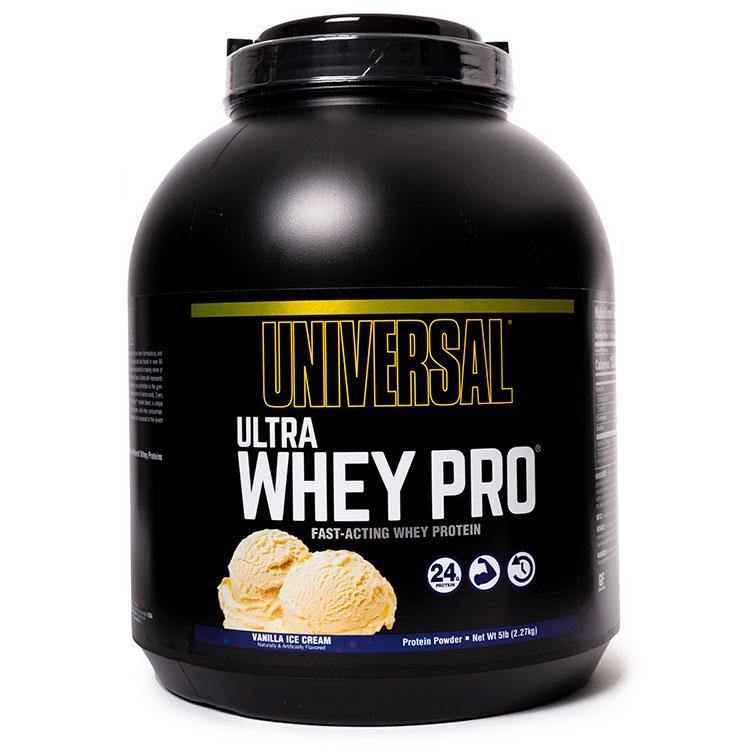 Universal Nutrition Ultra Whey Pro 5lbs Whey Protein Vanilla Ice Cream